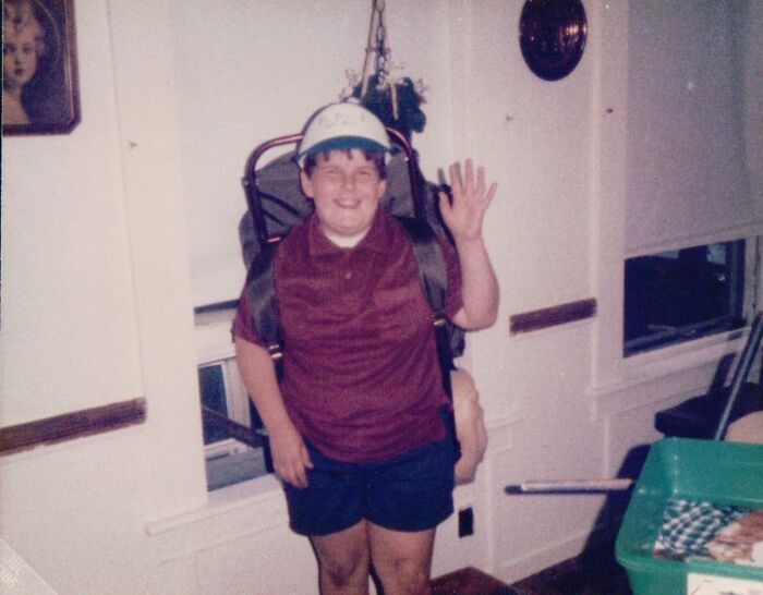 I Was Evidently The Reference Model For The Kid From Up! ~ Circa 1985