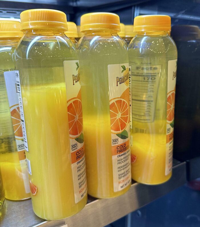 These Orange Juices Have Different Levels Of Pulp In Them