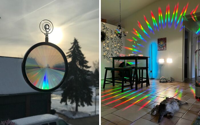 Your Inner Child Will Be Delighted By The Dancing Rainbows Created By This Beautiful Suncatcher