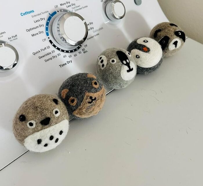 Kiss Those Dryer Sheets Goodbye! These Classic Wool Dryer Balls Will Fluff Your Laundry And Reduce Static Like Nobody's Business