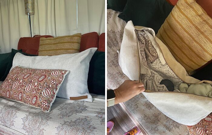 Declutter Your Livingroom Like A Boss With This Zippered Storage Pillowcase – It’s The Undercover Storage Solution Your Bulky Blankets Have Been Waiting For