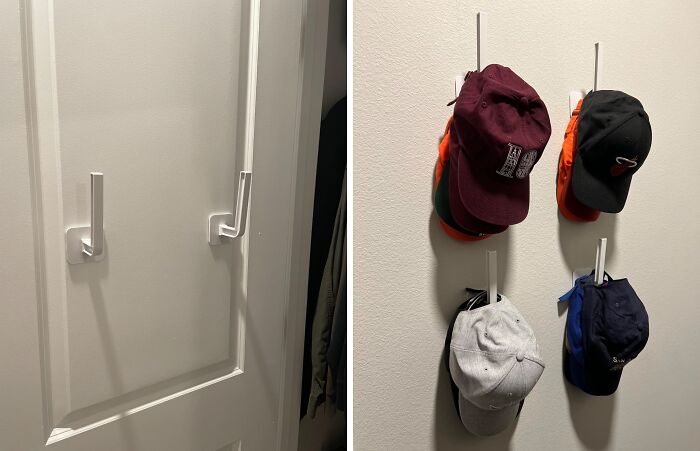 No More Hats Hiding In Closets Or Getting Crushed Under Piles Of Clothes! This Multi-Purpose Hat Organizer Will Keep Them Looking Sharp And Ready To Wear