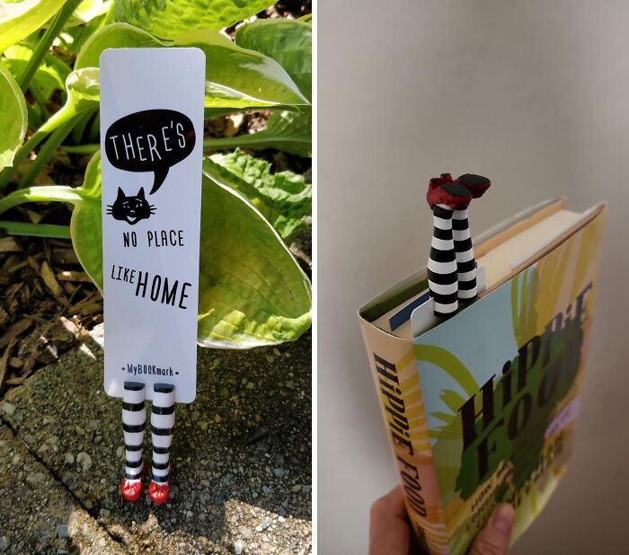 Even The Wicked Witch Of The West Would Approve Of This Quirky Bookmark