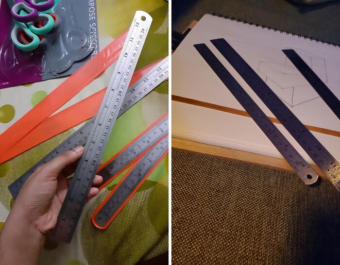 There Are Easier Ways To Paint Straight Lines With A Ruler 