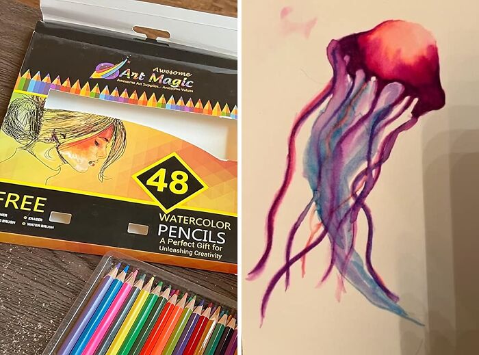  Watercolor Pencils Work Great For Sketching Before You Paint