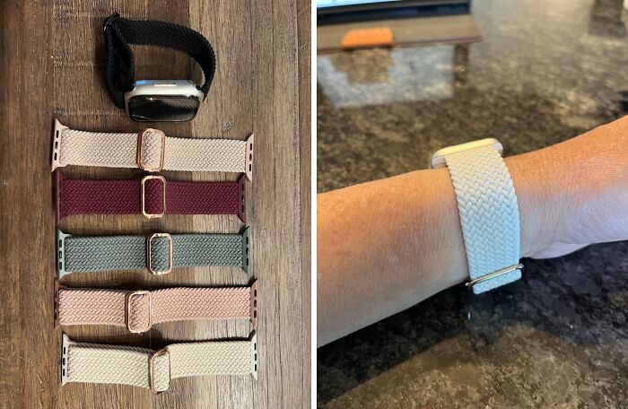 Your Apple Watch Deserves A Wardrobe Change, And These Braided Stretchy Bands Are The Comfy-Chic Upgrade It's Been Waiting For!