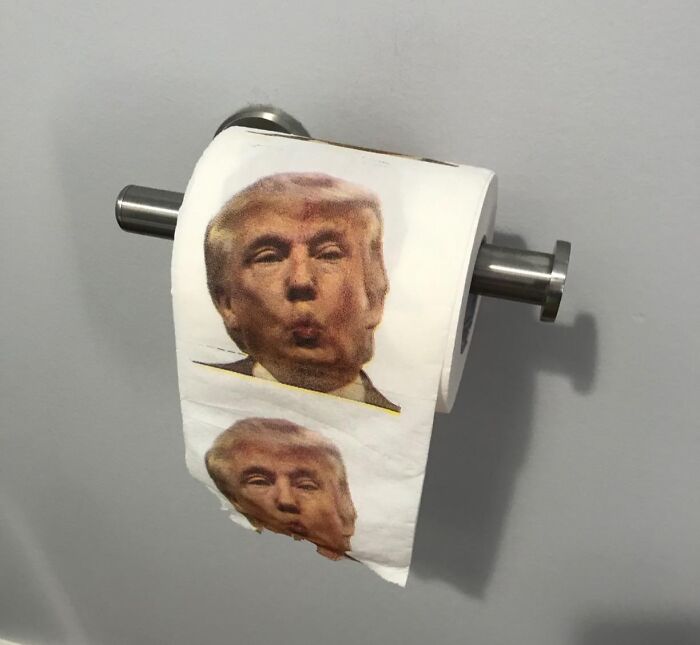  Trump Toilet Paper Roll Is The Perfect Gag Gift For Your Politically-Minded Friends