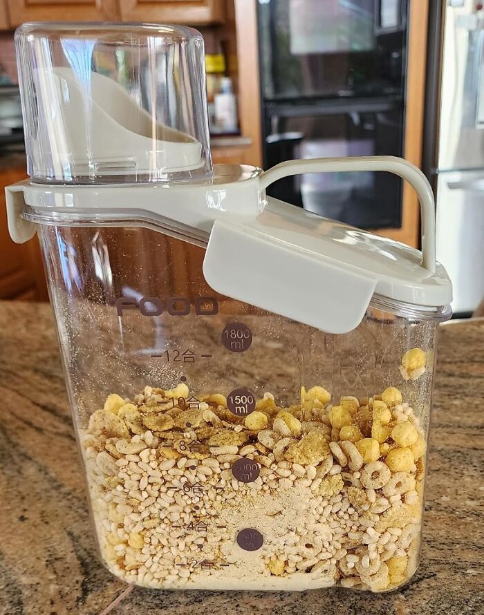 Say "Adios" To Stale Cereal And Hello To Airtight Freshness With These Cereal Containers