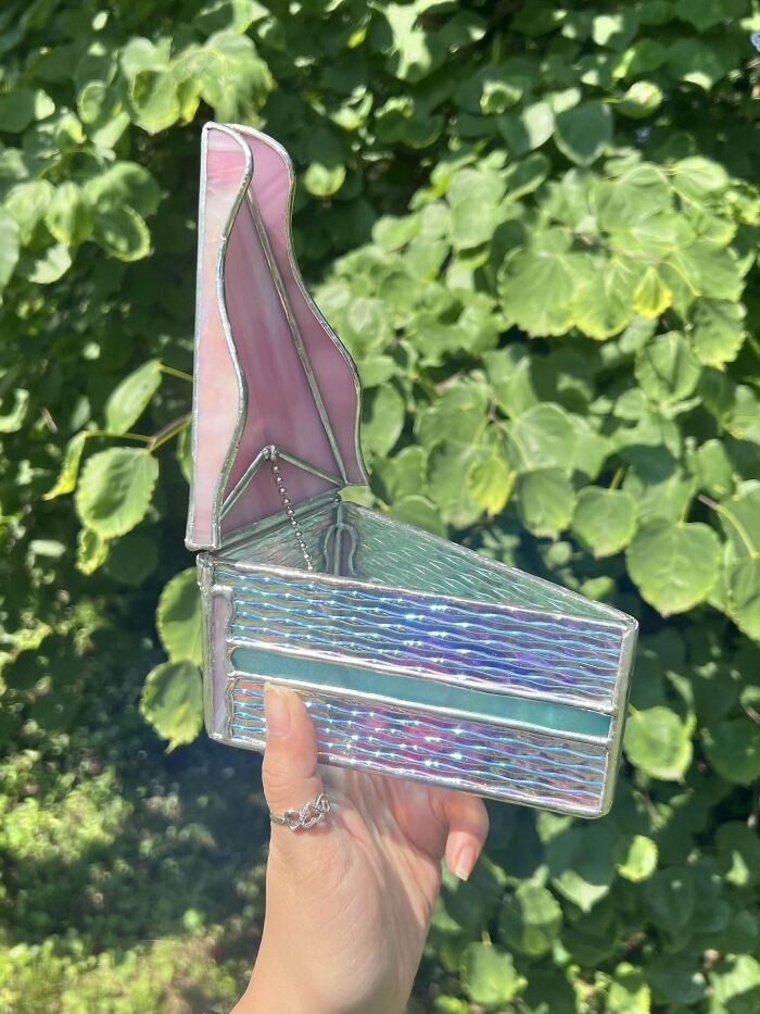 My Favorite Stained Glass Cake Slice Box So Far! 🍰🥹