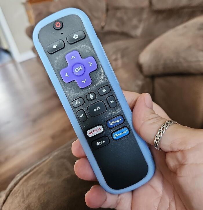 Spilled Drinks And Sticky Fingers Are No Match For This 3 Pack Remote Cover. Keep Your Roku Remote Looking Fresh And Clean