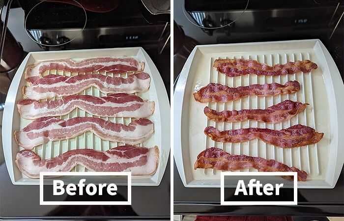 Bacon Cravings, But No Grill? This Microwavable Bacon Grill Lets You Satisfy Those Cravings 