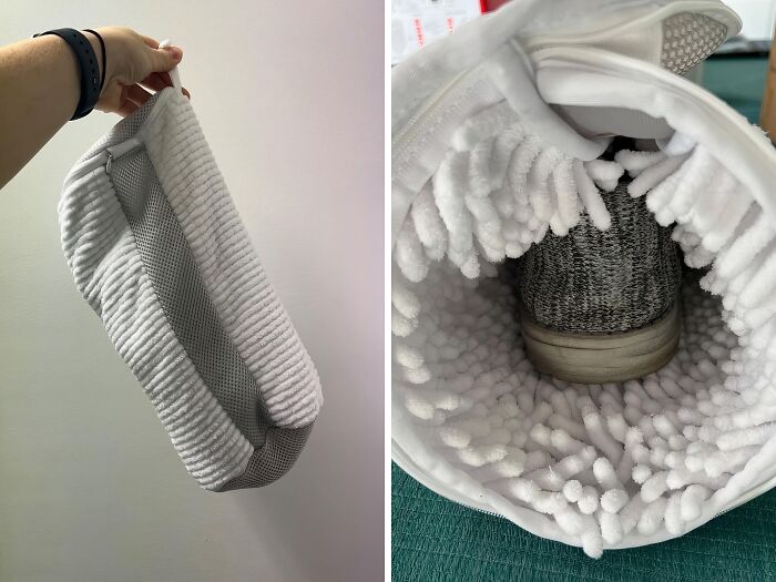 Toss Your Kicks In The Wash Without Fear! This Shoe Washing Bag Protects Your Shoes And Your Washing Machine From A Messy Breakup