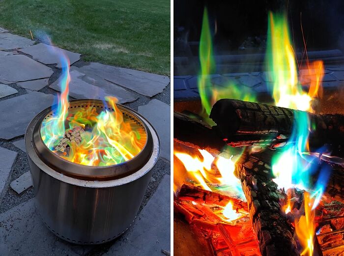 Forget Boring Orange Flames! These Color Changing Packets Will Add A Touch Of Magic And Mystery To Your Next Bonfire