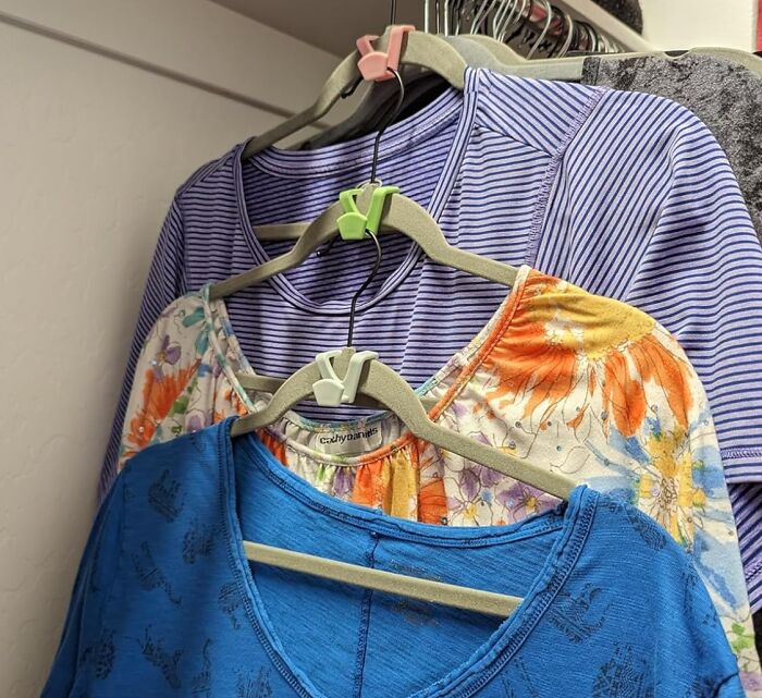 Double Your Hanging Space And Halve Your Laundry Pile With These Clever Hanger Hooks