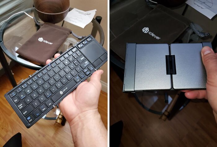 Your Bag Is About To Become A Mobile Office Thanks To This Foldable Keyboard - Productivity On The Go, Without The Bulk