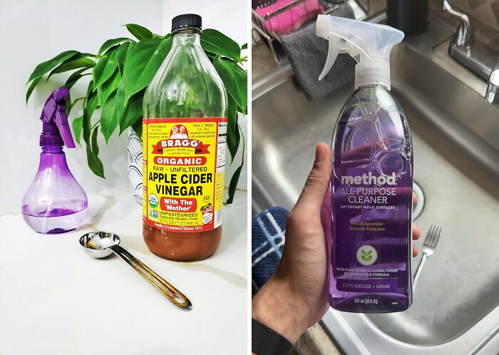 Achieve sparkling, streak-free windows with a simple DIY solution! While a vinegar and water rinse can do the trick, you can also reach for the convenient and effective Method All-Purpose Cleaner Spray. Its plant-based formula effortlessly cuts through grime and leaves your windows gleaming.