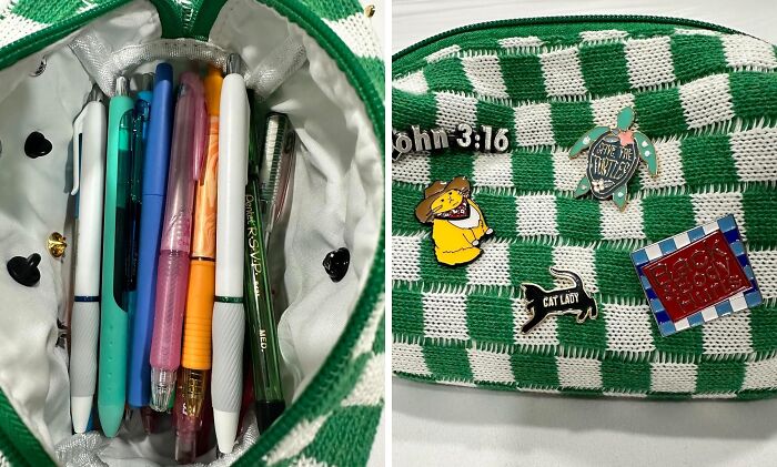 Add A Touch Of Homemade Charm To Your Dorm Room With This Knitted Pencil Case 