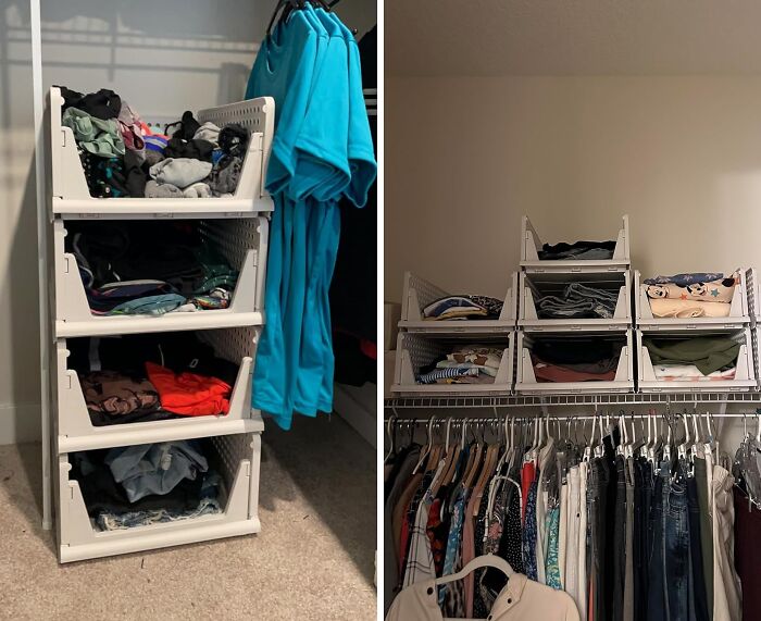 Maximize Your Mini-Kingdom With These 5 Pack Folding Closet Organizers