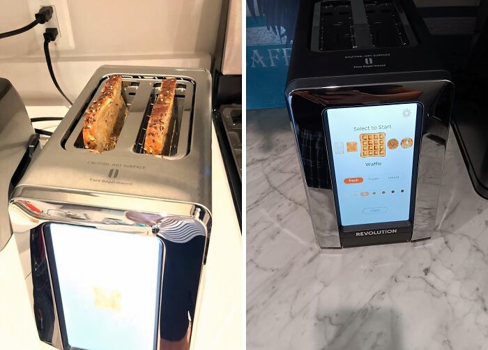 Breakfast Is About To Become The Most Exciting Part Of Your Day With This High-Speed Touchscreen Smart Toaster