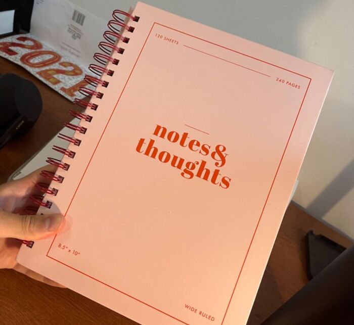 Forget About Flimsy Notebooks That Fall Apart After A Week. This Hardcover Spiral Notebook Is Built To Last, So You Can Focus On Acing Your Classes