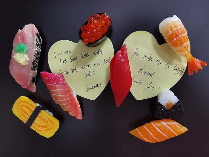 Warning: These Sushi Fridge Magnets Will Have You Craving Take Out A Little More Often Than Normal