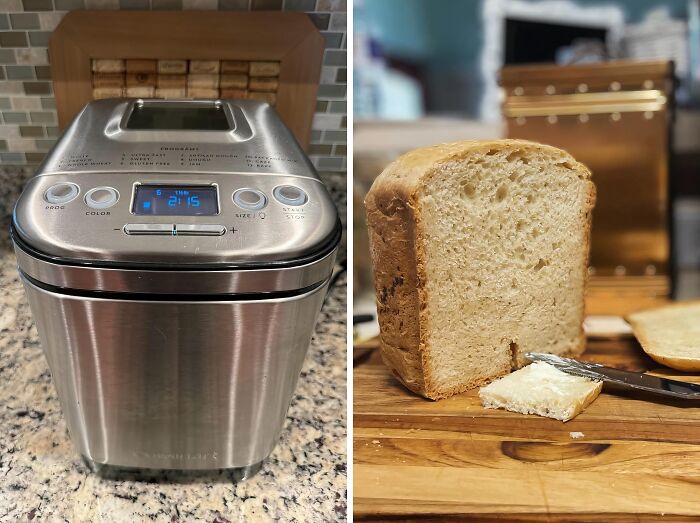 Wake Up And Smell The Freshly Baked Bread (Not Burnt Toast) With This Bread Maker 