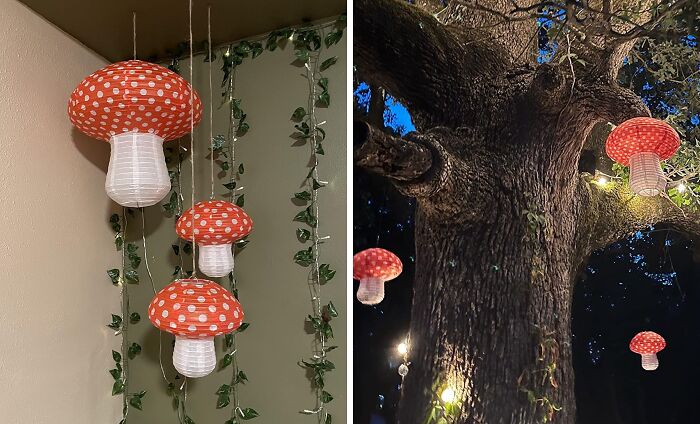  Large Mushroom Paper Lanterns Are A Foolproof Way To Show Everyone You Are A Fun-gi