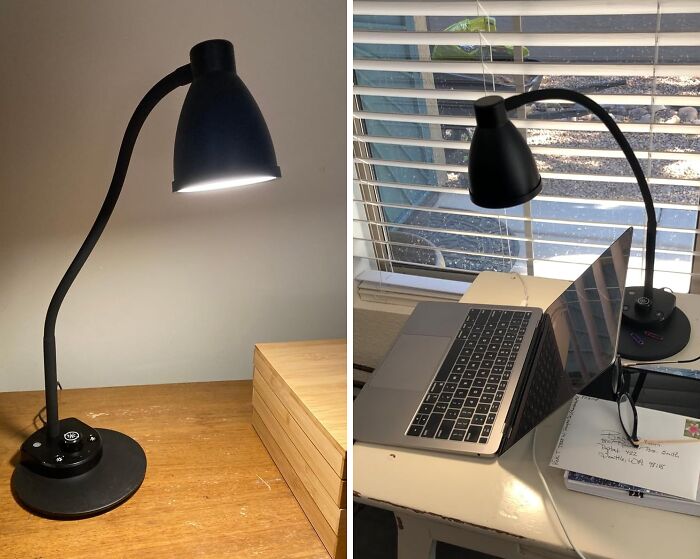 Late Night Reading? Illuminate With A Dimmable Task Lamp