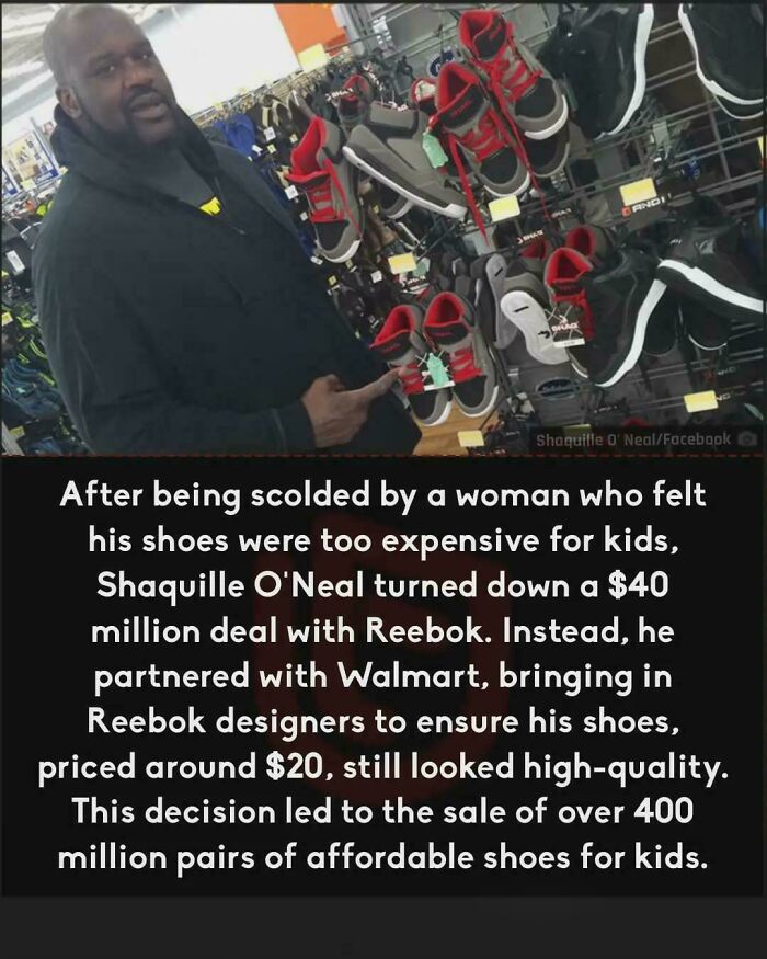 Shaq Ditched Reebok, Sold 400 Million Affordable Shoes With Walmart