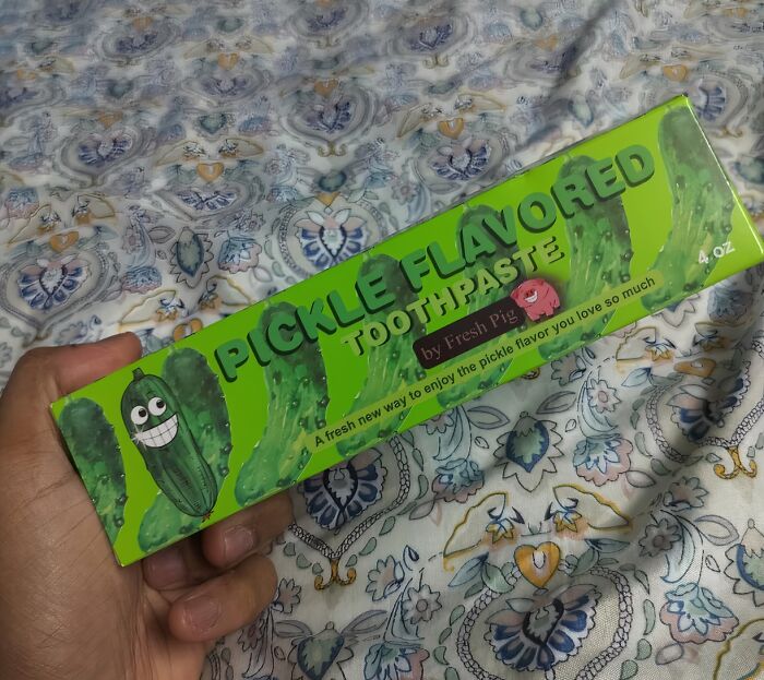 Forget Minty Fresh, This Pickle Flavored Toothpaste Will Have Your Breath Smelling Like A Crunchy Dill Pickle All Day Long