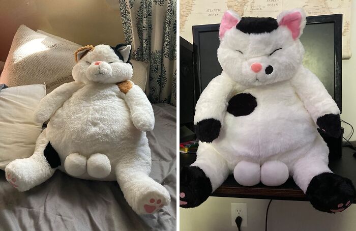 When It Comes To Plush Toys, This Fat Cat Plush Is Pretty Baller