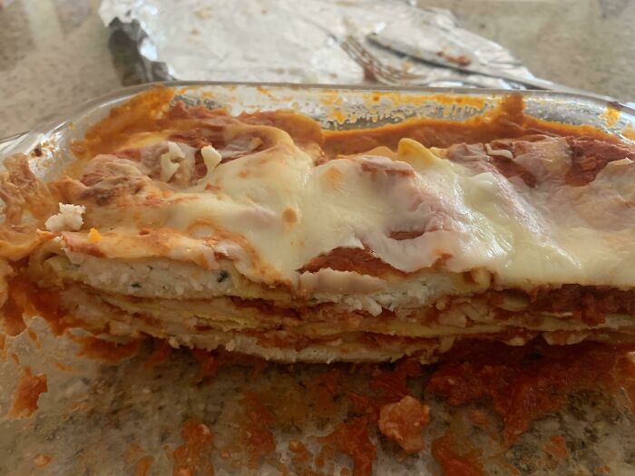 I Call It Lazy Lasagna; Frozen Ravioli Layered With Sauce And Mozzarella Baked In The Oven. Anyone Else Do This?