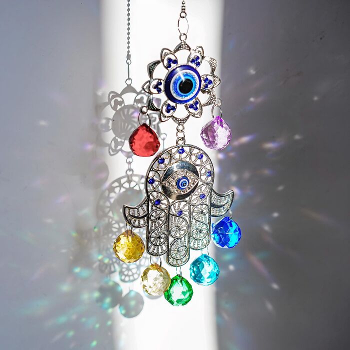 Create An Aura Of Safety Around You: Choose Hamsa Hand With Blue Evil Eye To Keep The Bad Away