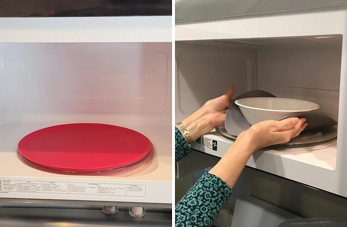  Silicone Microwave Mat - Your Microwave's New BFF, Keeping It Splatter-Free And Ready For More Popcorn Adventures! 