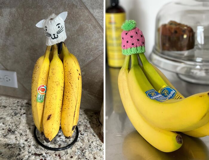 Is Your Fruit Bowl A Bruised Mess? This Banana Hat Will Keep Your Bananas Looking Fresh And Fabulous