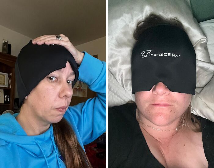 Migraines Got You Feeling Like A Zombie? This Theraice Migraine Relief Cap Will Bring You Back To Life