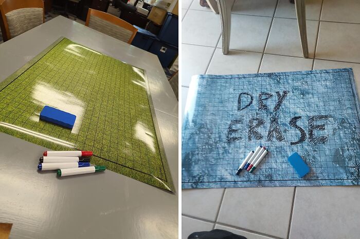 Unleash Epic Adventures: D&d Starter Set - 3 Grids, Terrains With Dry Erase Markers, And All The Goodies