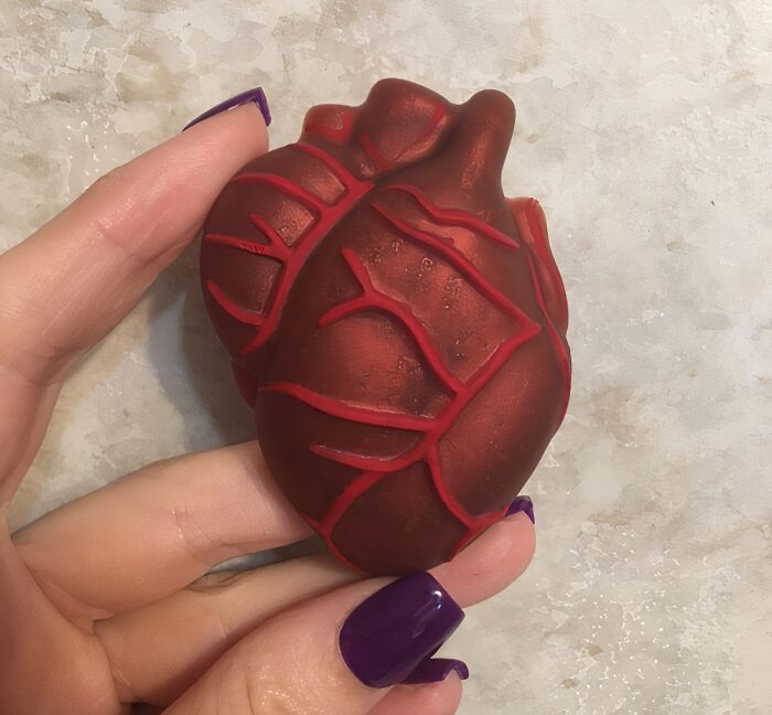 Bake Your Way Into The Spooky Season With This Simulation Human Organ Heart Cake Mold – Your Guests Will Either Be Impressed Or Slightly Terrified