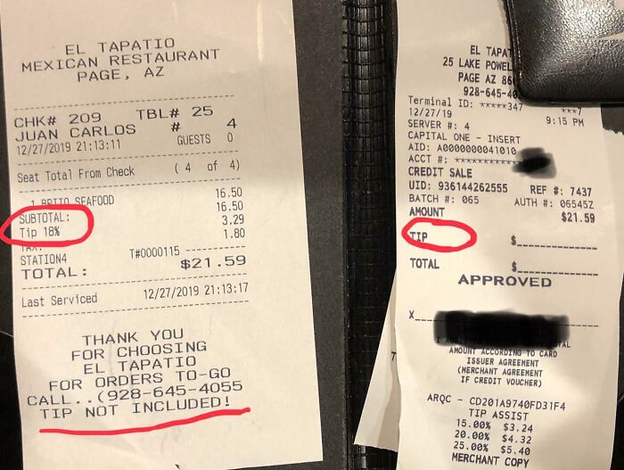 How To Sneakily Charge Tips Twice?