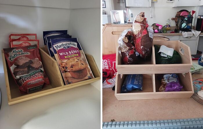 Declutter Your Pantry Like A Pro With These Bamboo Storage Bins - Because Organized Snacks = Happy Snacks