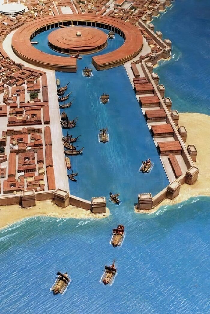 The Ancient Port Of Carthage Was A Masterpiece Of Both Naval And Land Force Coordination Making It The Central Base Of Operations Of Carthage's Control Over Its Vast Empire