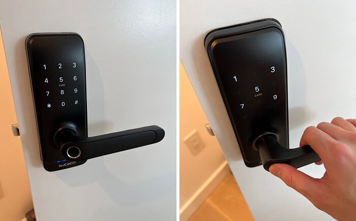  Kucacci Smart Door Lock Welcomes You Home Without The Whole Key-Juggling Act