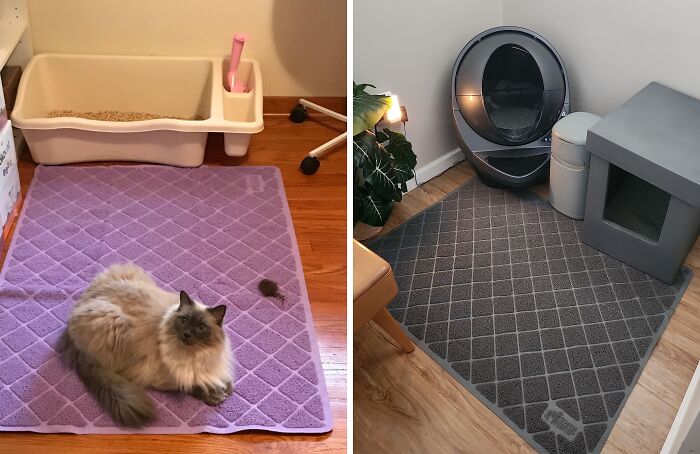 Effortless Maintenance With This Trapping Mat That Catches Litter And Resists Spills