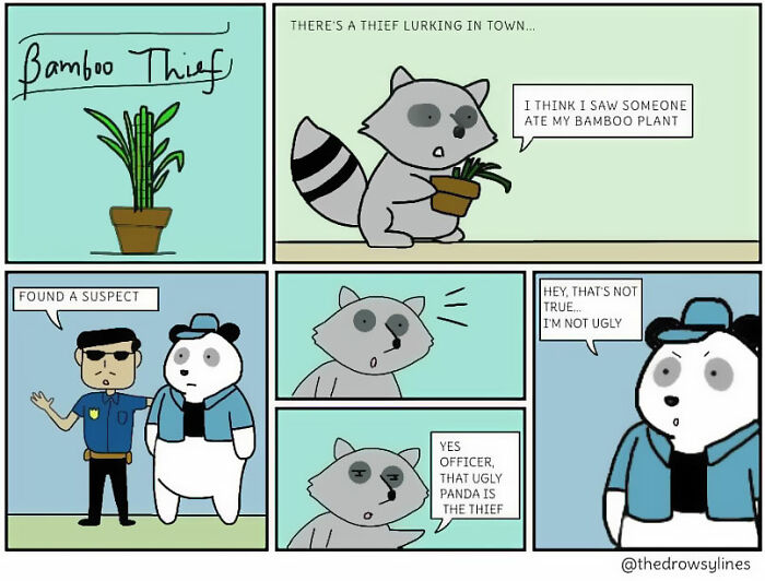 Panda-Monium And Other Laughs: 26 Drowsy Lines Comics That’ll Have You Roaring (26 Pics)