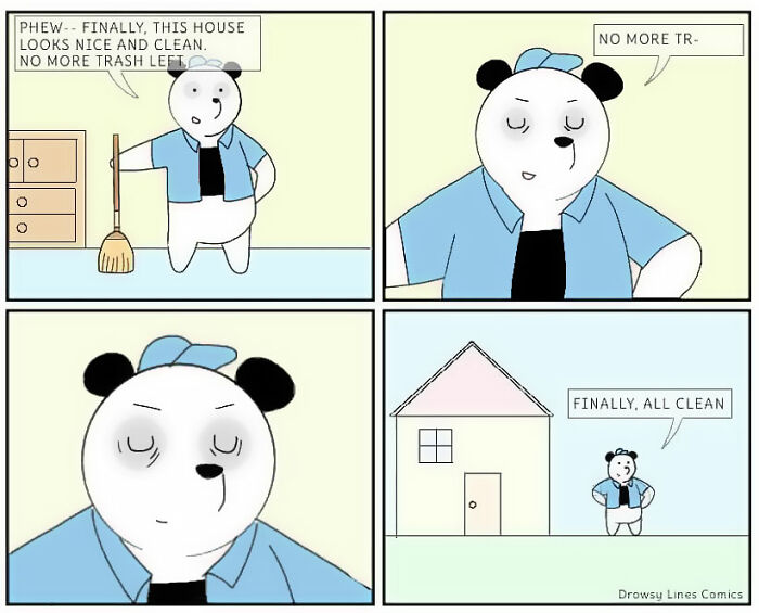 Panda-Monium And Other Laughs: 26 Drowsy Lines Comics That’ll Have You Roaring (26 Pics)