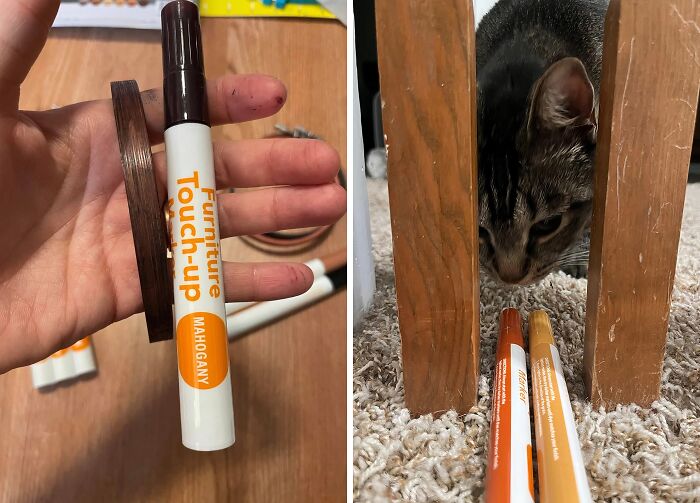 Furniture Scratches, Who? Quickly Touch Up Scuffs And Stains With These Pro-Quality Touch-Up Markers