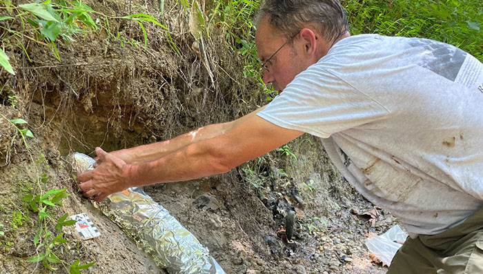 Man Goes Viral Online After His Exploration Walk Turns Into A Massive Mammoth Tusk Discovery