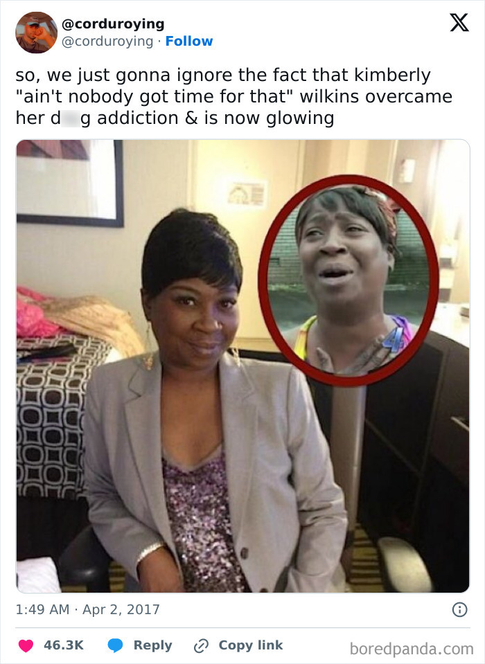 Kimberly "Ain't Nobody Got Time For That" Wilkins Overcame Her Drug Addiction