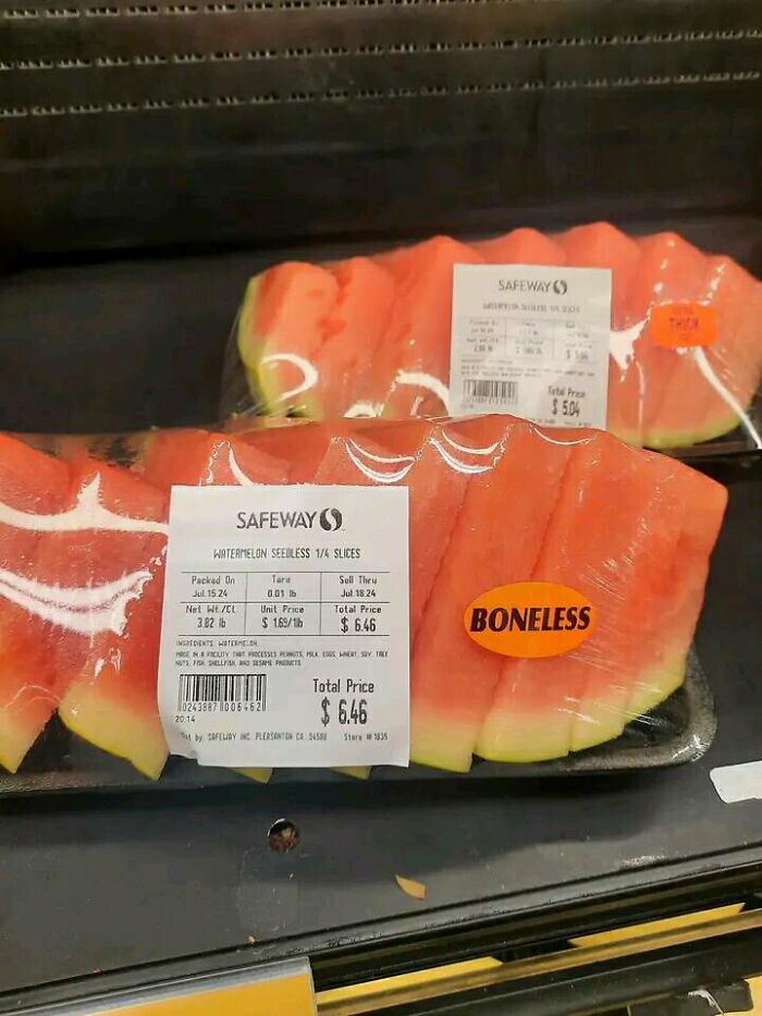 Not Seedless, But Luckily, It Is Boneless