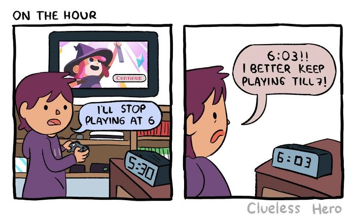 Relatable "Clueless Hero" Comics For Video Game Fans